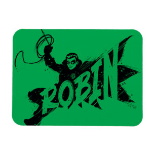 Robin-Tuschpinsel-Name Magnet
