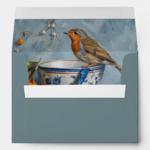 Robin - Umschlag für Karte Größe 12,7 x 17,8 cm