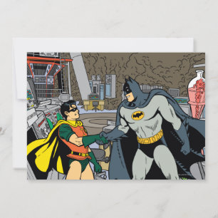 Robin und Batman Handshake