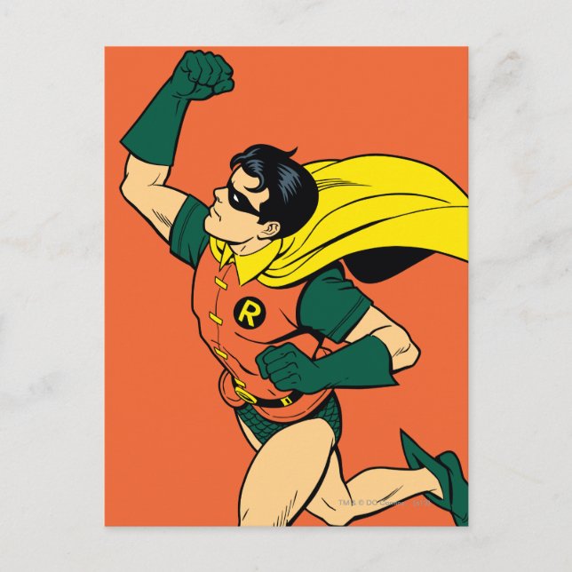 Robin Uppercut Postkarte (Vorderseite)