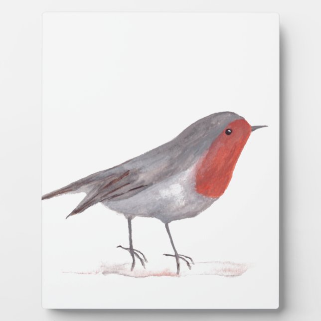 Robin-Vogel Fotoplatte (Vorderseite)