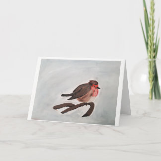 Robin Weihnachts-Karte Feiertagskarte
