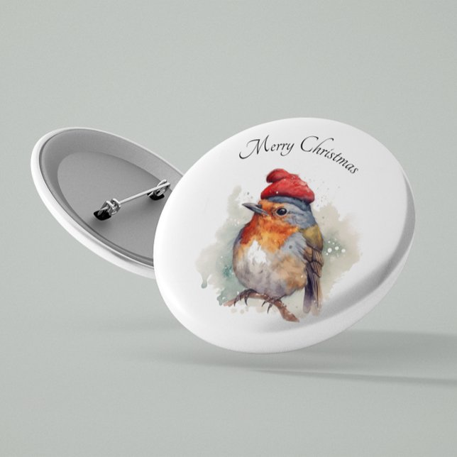 Robin Winter Delight, Brauch Button (Von Creator hochgeladen)