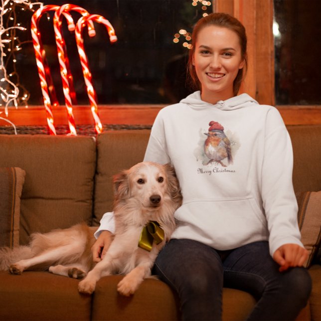 Robin Winter Delight, Brauch Hoodie (Von Creator hochgeladen)