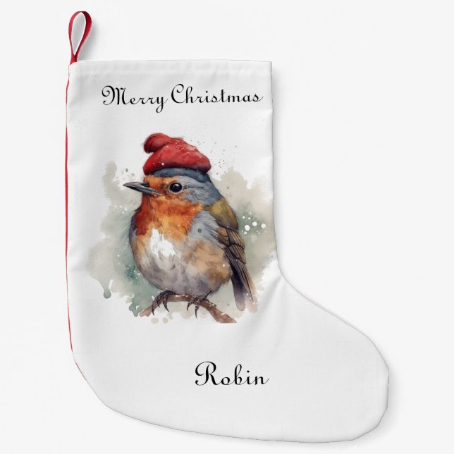 Robin Winter Delight, Brauch Kleiner Weihnachtsstrumpf (Vorderseite)