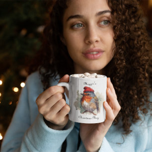 Robin Winter Delight, Brauch Zweifarbige Tasse