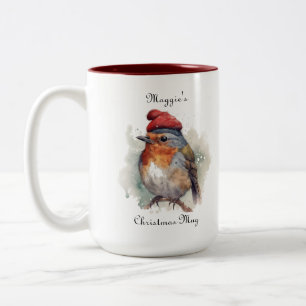 Robin Winter Delight, Brauch Zweifarbige Tasse