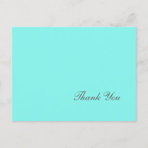 Robinblauer türkisblauer Wasserhauptblauer Hochzei Postkarte