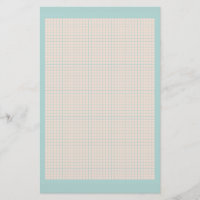 Robins blaues und rosa Gitterbriefpapier Eies