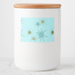 Robin's Egg Blue Atomic Sternexplosion Food Label Lebensmitteletikett