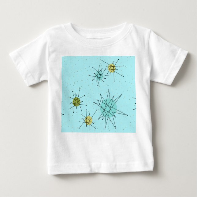 Robin's Egg Blue Atomic Sternexplosion T - Shirt (Vorderseite)