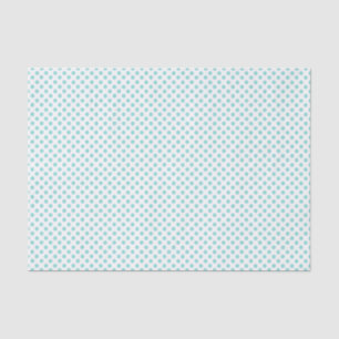 Robins Egg Blue Polka Dot Tissue Paper Seidenpapier