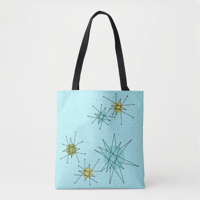Robin's Ei Blue Atomic Sternexplosion Tote Bag (Vorderseite)