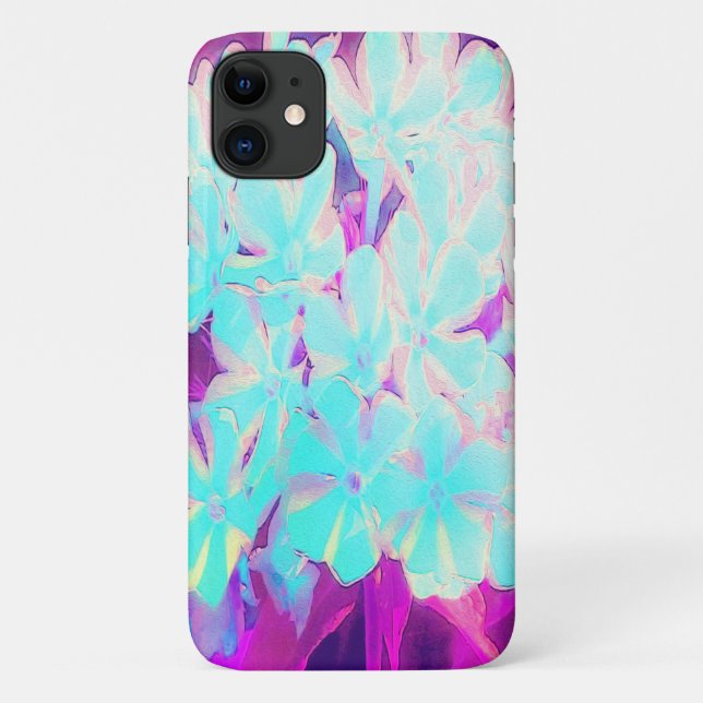 Robin's Ei Blue Peppermint Drehung Phlox Blume Case-Mate iPhone Hülle (Rückseite)