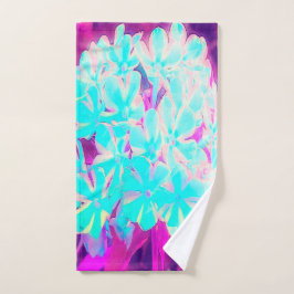 Robin's Ei Blue Peppermint Drehung Phlox Blume Handtuch