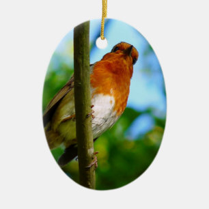 ROBINS KERAMIKORNAMENT