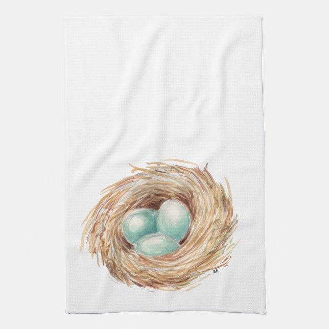 Robins Nest-Tee-Tuch Handtuch (Vertikal)