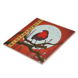 Robin's Twilight Perch Fliese