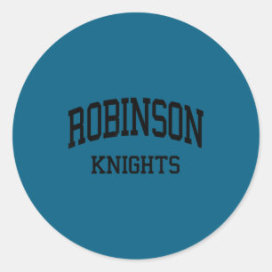 Robinson High School HS Tampa FL Retro Runder Aufkleber