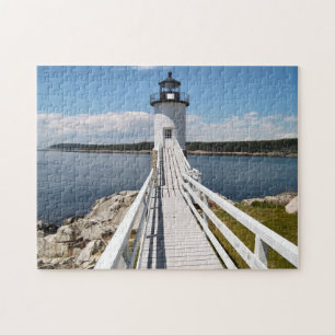 Robinson Point Lighthouse, Isle Au Haut, Maine Puzzle
