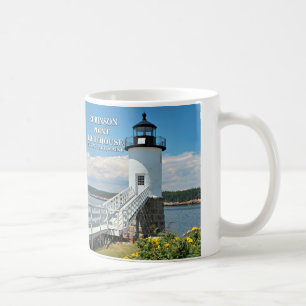 Robinson-Punkt-Leuchtturm, Insel-Au Haut, Kaffeetasse