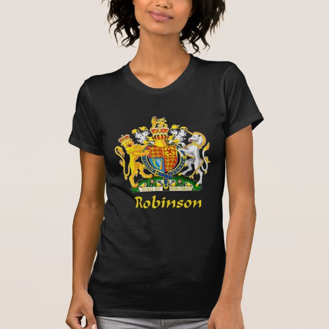 Robinson-Schild von Großbritannien T-Shirt (Vorderseite)