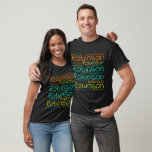 Robinson T-Shirt<br><div class="desc">Robinson. Show and wear this popular beautiful malfirst name designed as colorful wordcloud made of horizontal and vertikal cursive hand lettering typography in different sizes and adorable fresh colors. Wear your positive french name or the world whom you love or liebt. Merch with this soft text artwork is a great...</div>