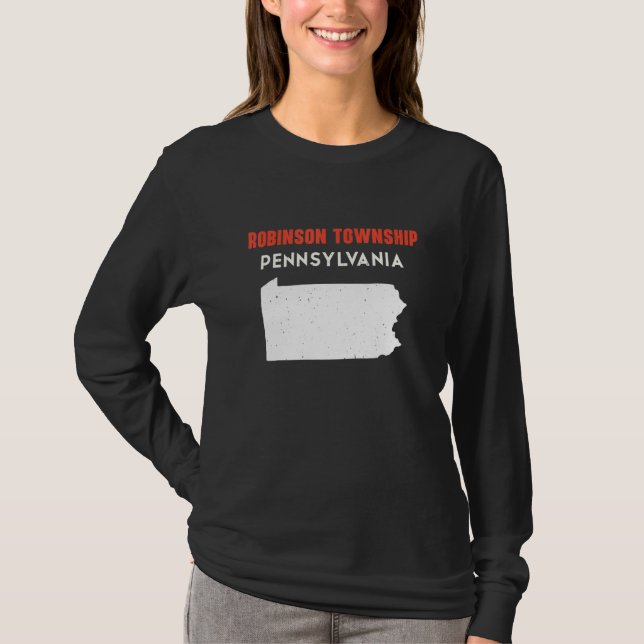 Robinson township Pennsylvania USA State America T T-Shirt (Vorderseite)