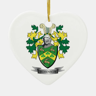 Robinson-Wappen Keramik Ornament