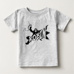 Robintusche-Pinsel-Name Baby T-shirt