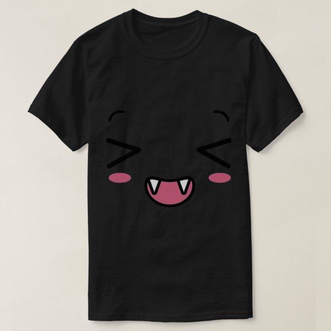 Roblox Niedlich Vampire Face T-Shirt (Design vorne)