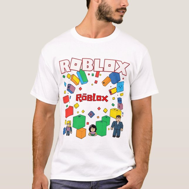 Roblox – Pixel-Art-Stil T-Shirt (Vorderseite)