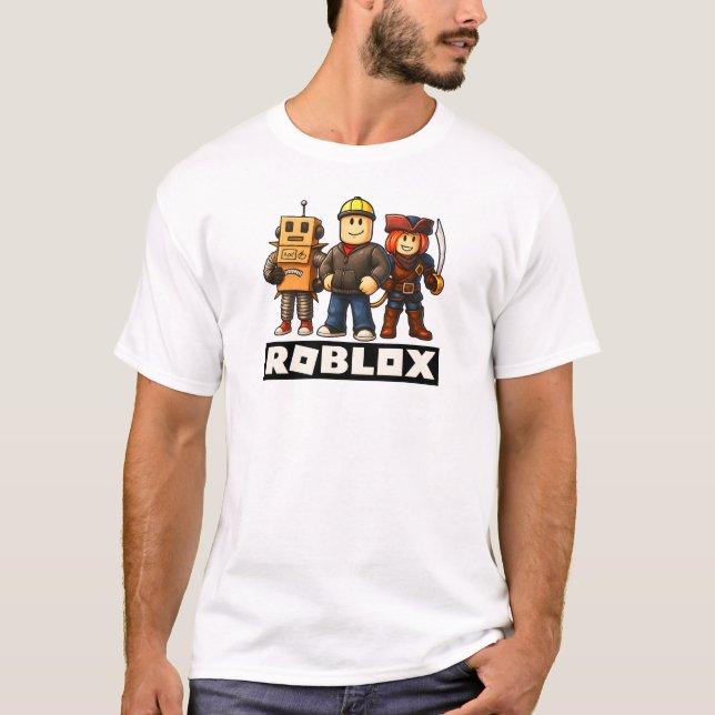 Roblox Spieler T-Shirt (Vorderseite)