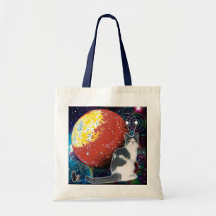 Robo-Cat Hobo Tote Bag Tragetasche