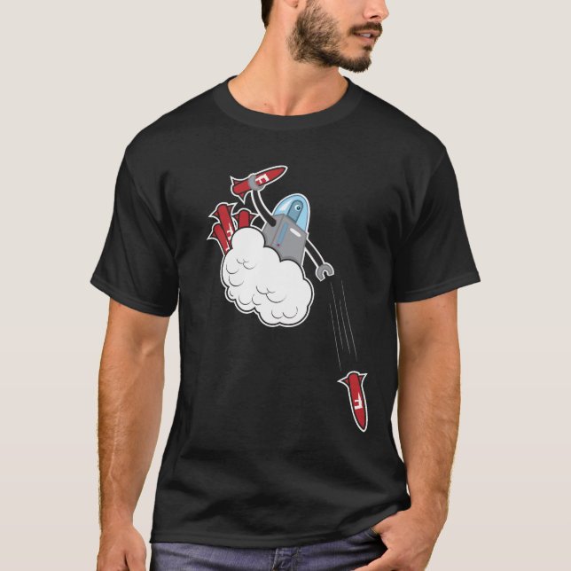 Robo Fbombe T-Shirt (Vorderseite)