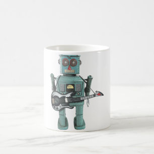 Robo-Gitarrist Mug Kaffeetasse