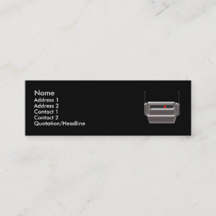 Robo HauptVisitenkarte Mini Visitenkarte