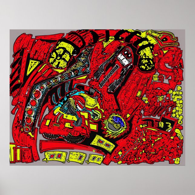 Robo Hell Poster (Vorne)