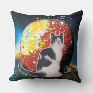 Robo-Kat-Hobo Kissen