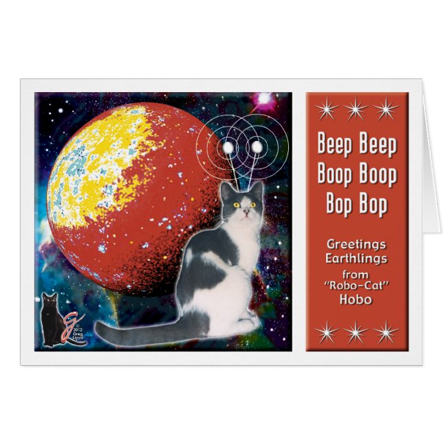 Robo-Katze Hobo (Vorderseite (Horizontal))