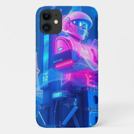 Robo Neon Graphic - Mobile Case-Mate iPhone Hülle