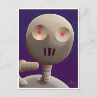 Robo Postcard Postkarte