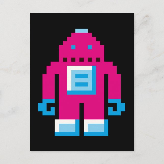 Robo Postkarte (Vorderseite)