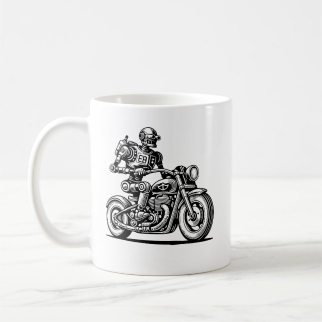 Robo-Rider-Tasse Kaffeetasse (Links)