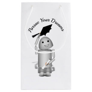 Robo-X9 Robot Grad Cap Abschluss Kleine Geschenktüte