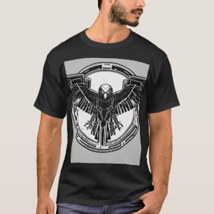 RoboEagle AI - Futuristic Eagle Inspiriert Tech De T-Shirt