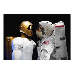 Robonaut 2, ein geschickter, humanoider Astronaute Fotodruck