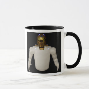 Robonaut 2, ein geschickter, humanoider Astronaute Tasse