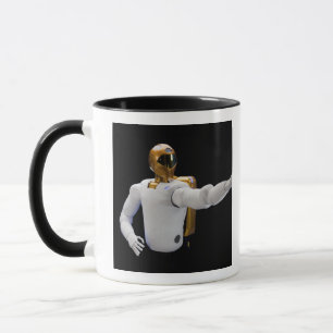 Robonaut 2, ein geschickter, humanoider Astronaute Tasse