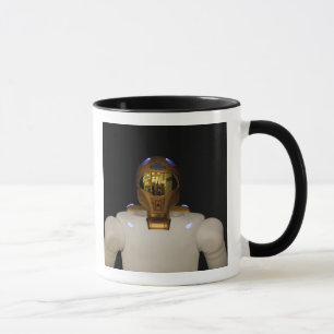 Robonaut 2, ein geschickter, humanoider Astronaute Tasse